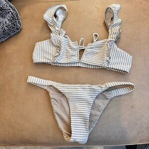 Blue Life Bikini Top and bottom
